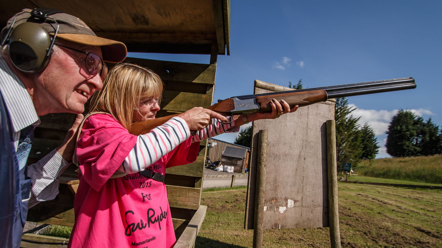 Image name shooting the 3 image from the post Field Sports in Yorkshire.com.