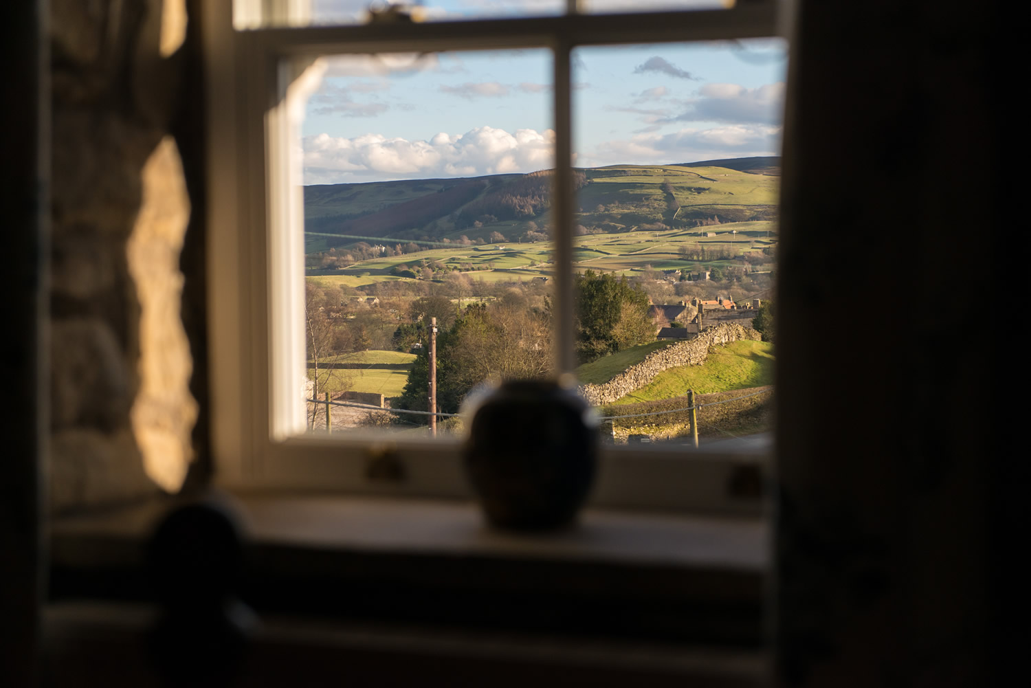 Image name view from window of dales backgroun the 7 image from the post B and B & Guest Houses in Yorkshire.com.