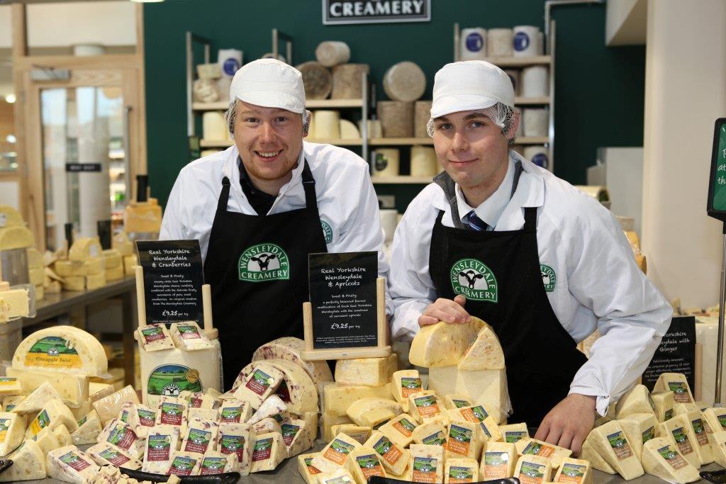 Image name wensleydale creamery shop the 14 image from the post Cooking with Wensleydale Creamery in Yorkshire.com.