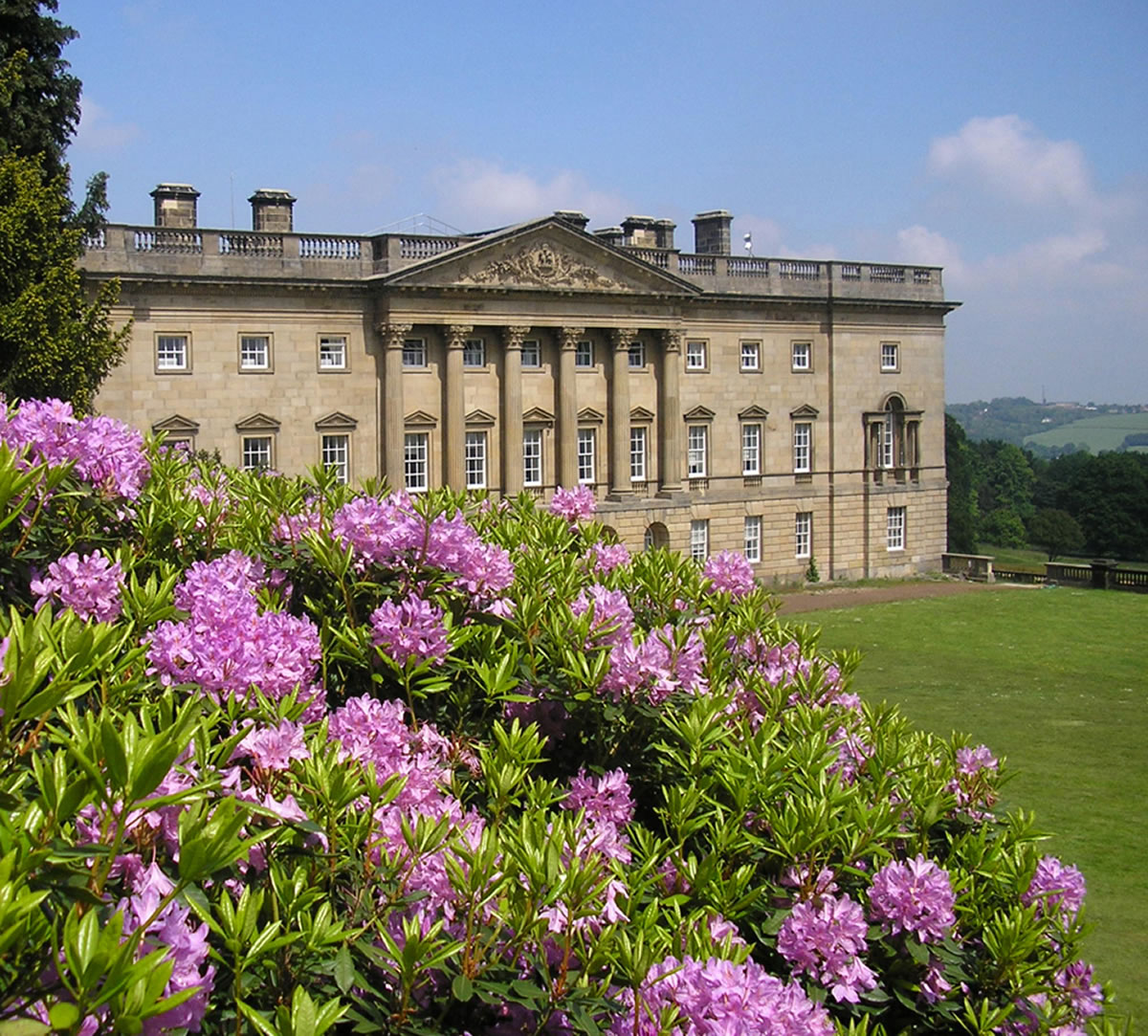 Image name wentworth castle the 17 image from the post Yorkshire in Bloom in Yorkshire.com.