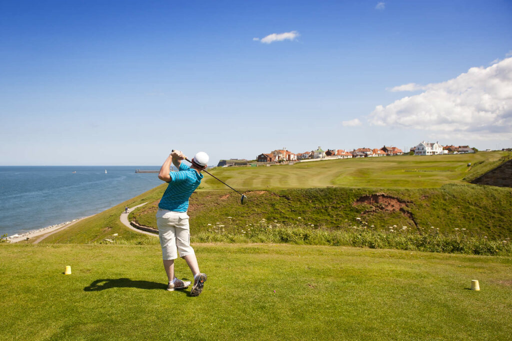 Discover Yorkshire Golf Courses Post image 1 Image name whitby the 1 image from the post Discover Yorkshire Golf Courses in Yorkshire.com.