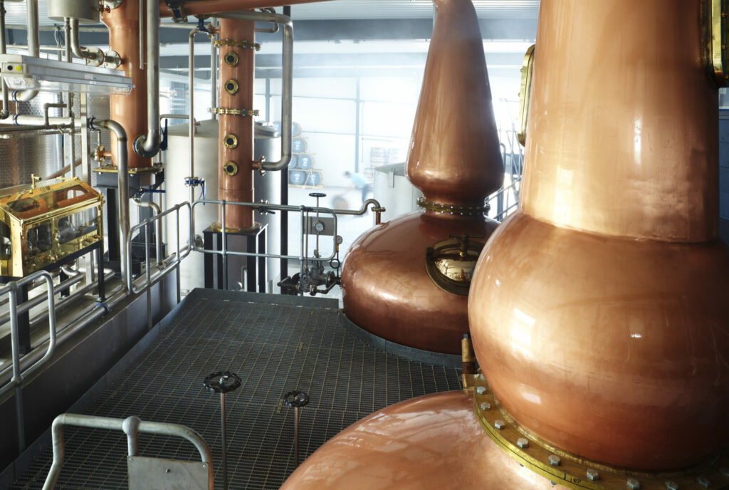 Day 6 - Christmas 2022 Post image 5 Image name The pot and column stills at Spirit of Yorkshire Distillery the 5 image from the post Day 6 - Christmas 2022 in Yorkshire.com.