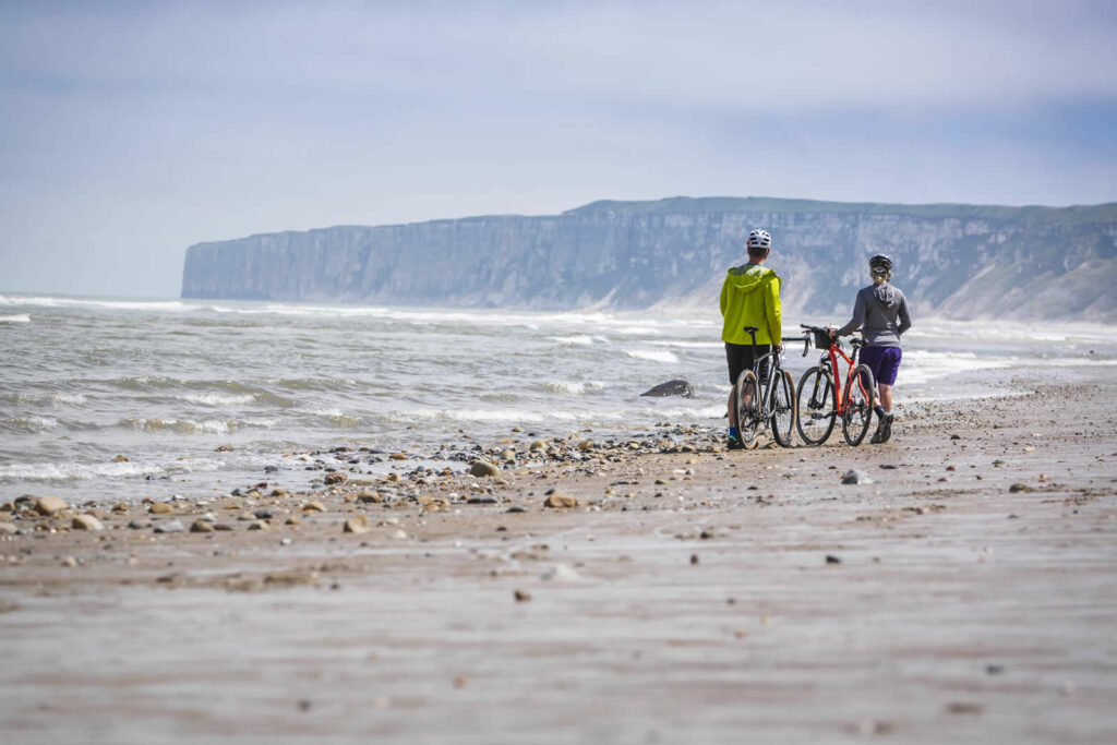 Cycle England Page image 3 Image name bempton cliffs 3 the 3 image from the post Cycle England in Yorkshire.com.