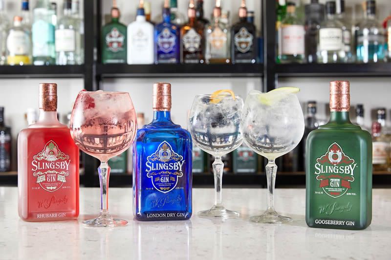 Image name gin slingsby bottles the 1 image from the post Gin Trail in Yorkshire.com.