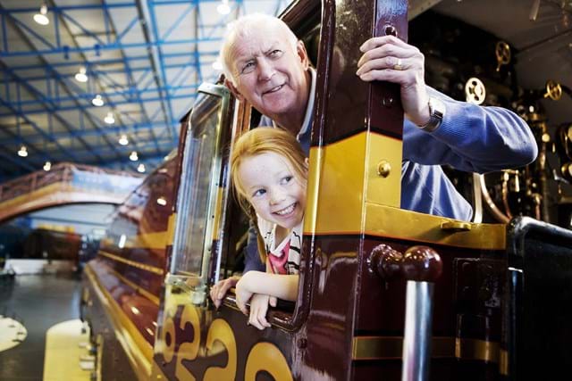 May half term 2024 in Yorkshire Post image 4 Image name grandparent with child national railway museum the 4 image from the post May half term 2024 in Yorkshire in Yorkshire.com.