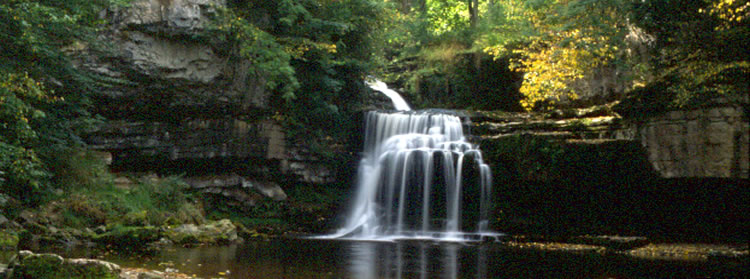 Turner Trails: West Burton Falls Post image 1 Image name westburtoncauldronlrg the 1 image from the post Turner Trails: West Burton Falls in Yorkshire.com.