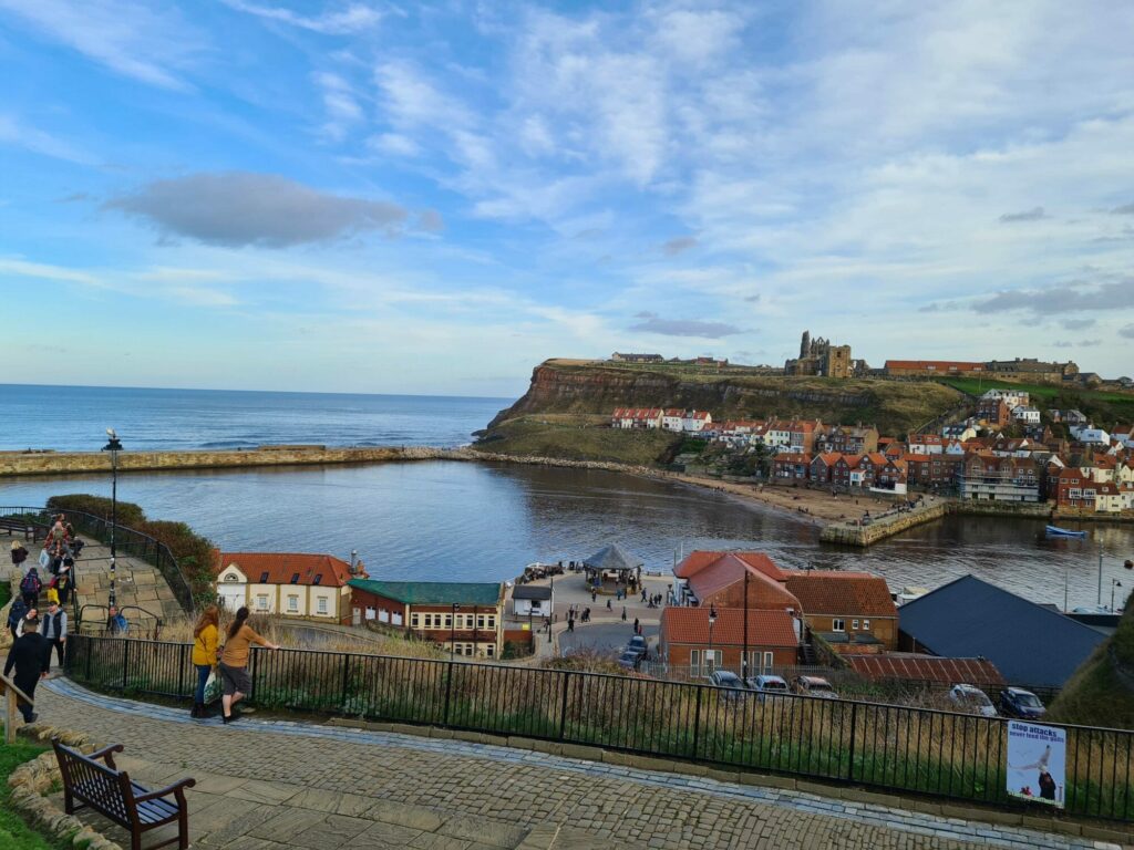 Image name whitby harbour steep streets copyright yorkshire com international ltd the 13 image from the post Whitby in Yorkshire.com.