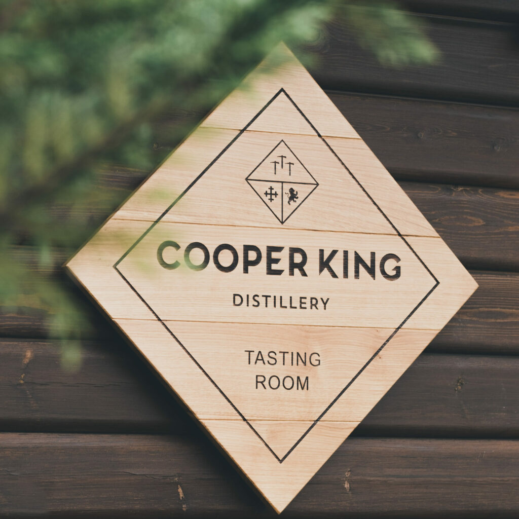 Day 17 - Christmas 2022 Post image 2 Image name Cooper King Distillery Signage the 2 image from the post Day 17 - Christmas 2022 in Yorkshire.com.