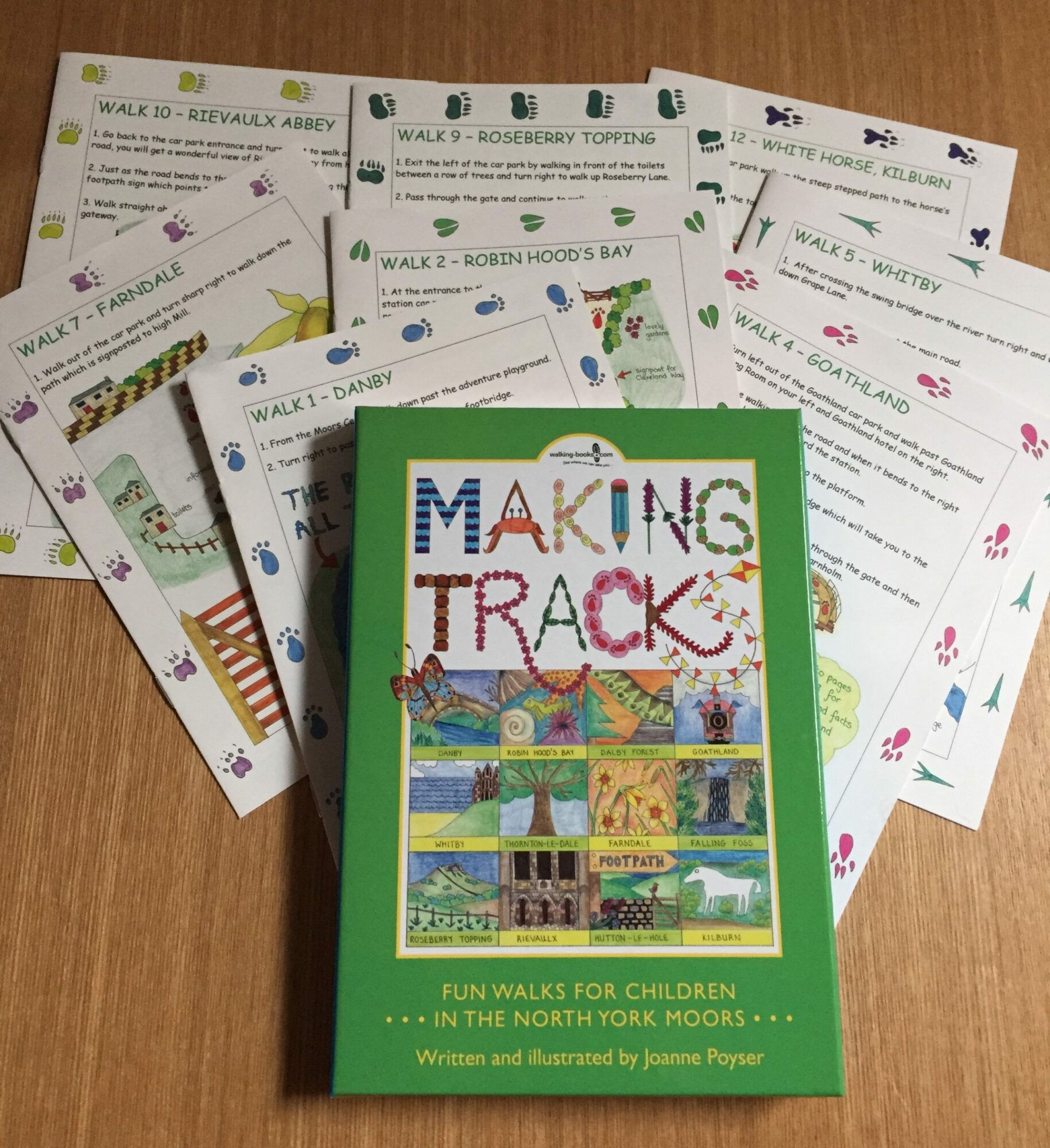 Making Tracks in the North York Moors – Fun Walks For Children Product image 2 Making Tracks in the North York Moors – Fun Walks For Children - Image 2