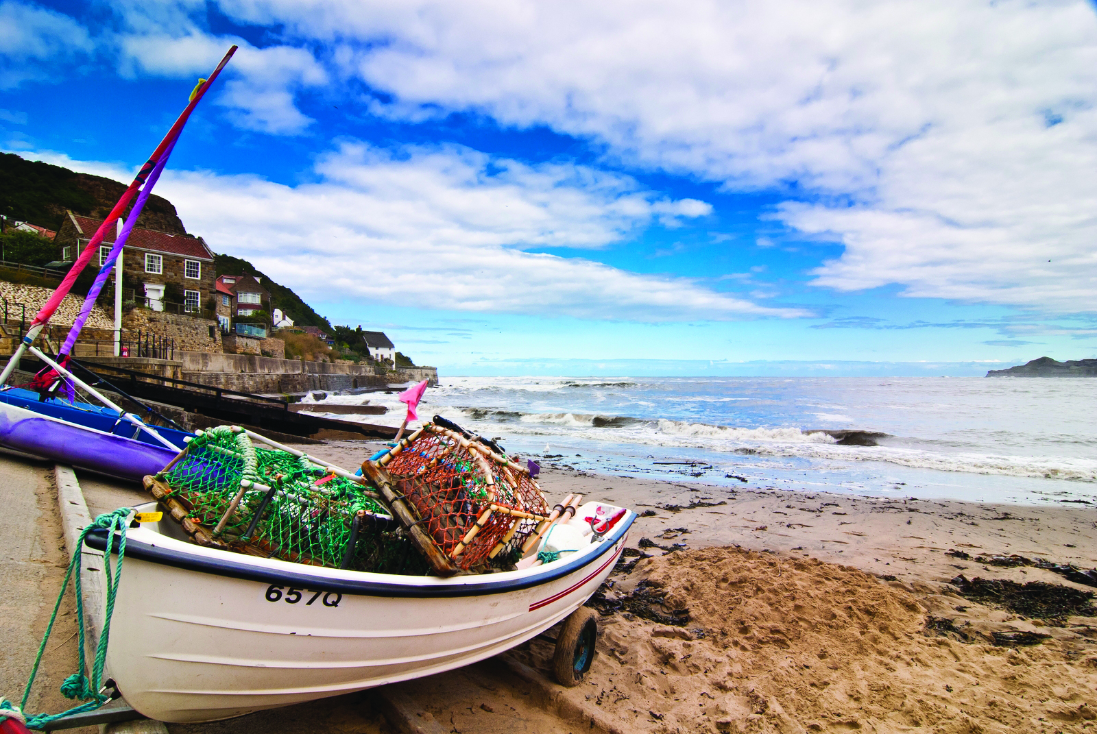 Newsletter: Friday 28th June 2024 Post image 1 A boat on the beach in Runswick Bay