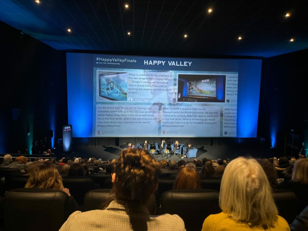 Weekly Newsletter Friday 16 December 2022 Post image 1 Image name happy valley premiere the 1 image from the post Weekly Newsletter Friday 16 December 2022 in Yorkshire.com.