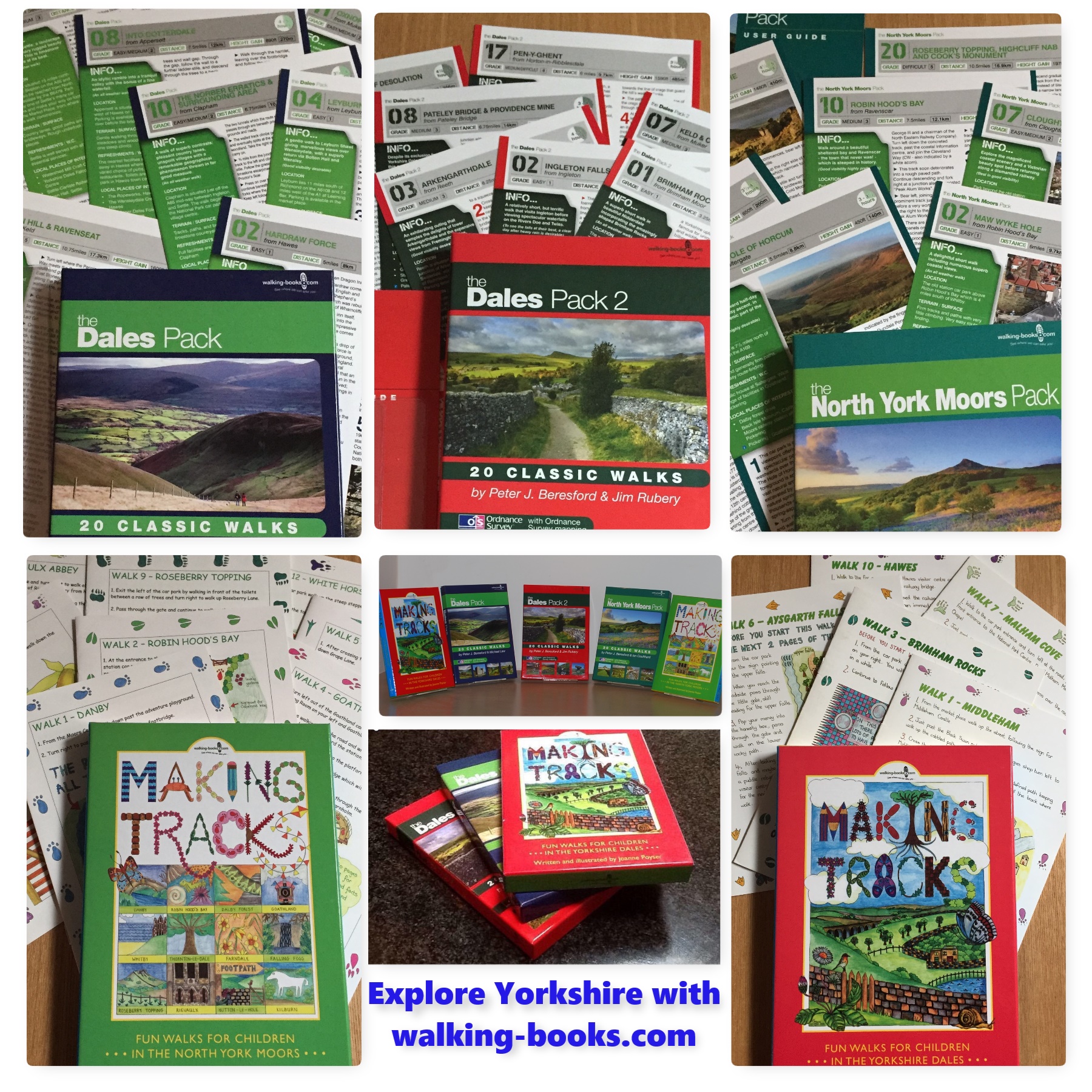 Yorkshire Dales and North York Moors - FIVE book set. Product image 2 Yorkshire Dales and North York Moors - FIVE book set. - Image 2