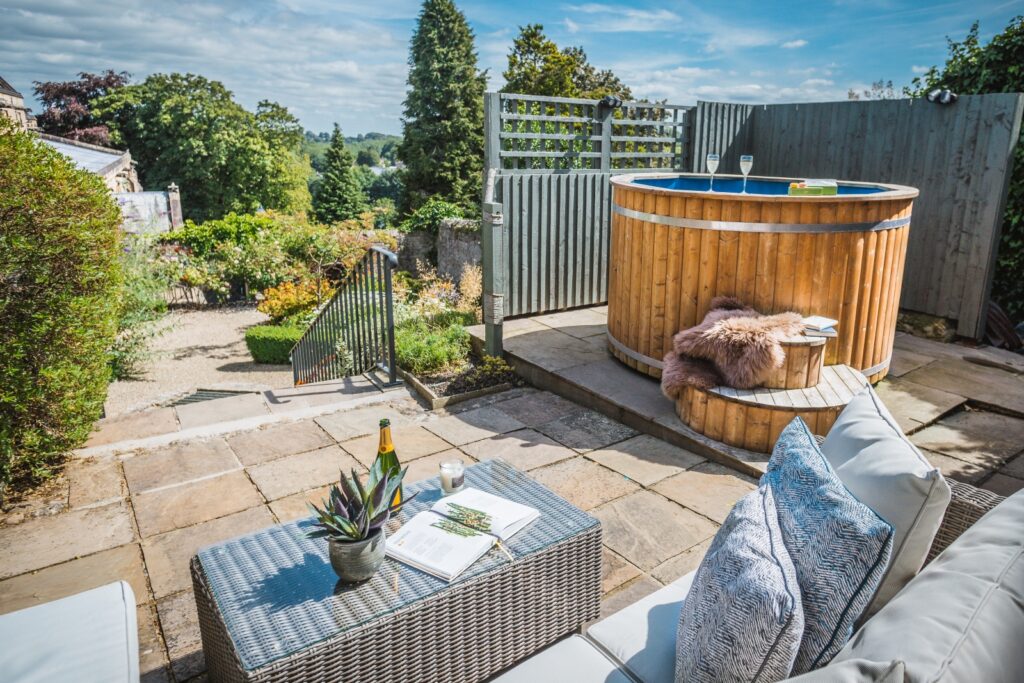 Image name Frenchgate Garden Hot Tub 3 the 9 image from the post Weekly Newsletter - Friday 13 January 2023 in Yorkshire.com.