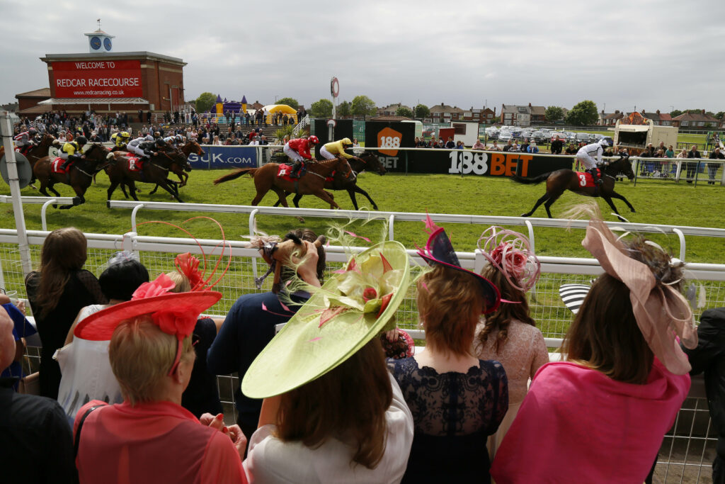 Redcar Racecourse Visitor Attraction image 6 Image name Ladies Day racing the 6 image from the post Redcar Racecourse in Yorkshire.com.