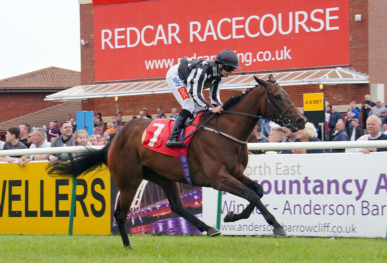 Image name Redcar 2022 Grantley Hall and Jo Mason pass the post the 11 image from the post Visitor Attractions in Yorkshire.com.