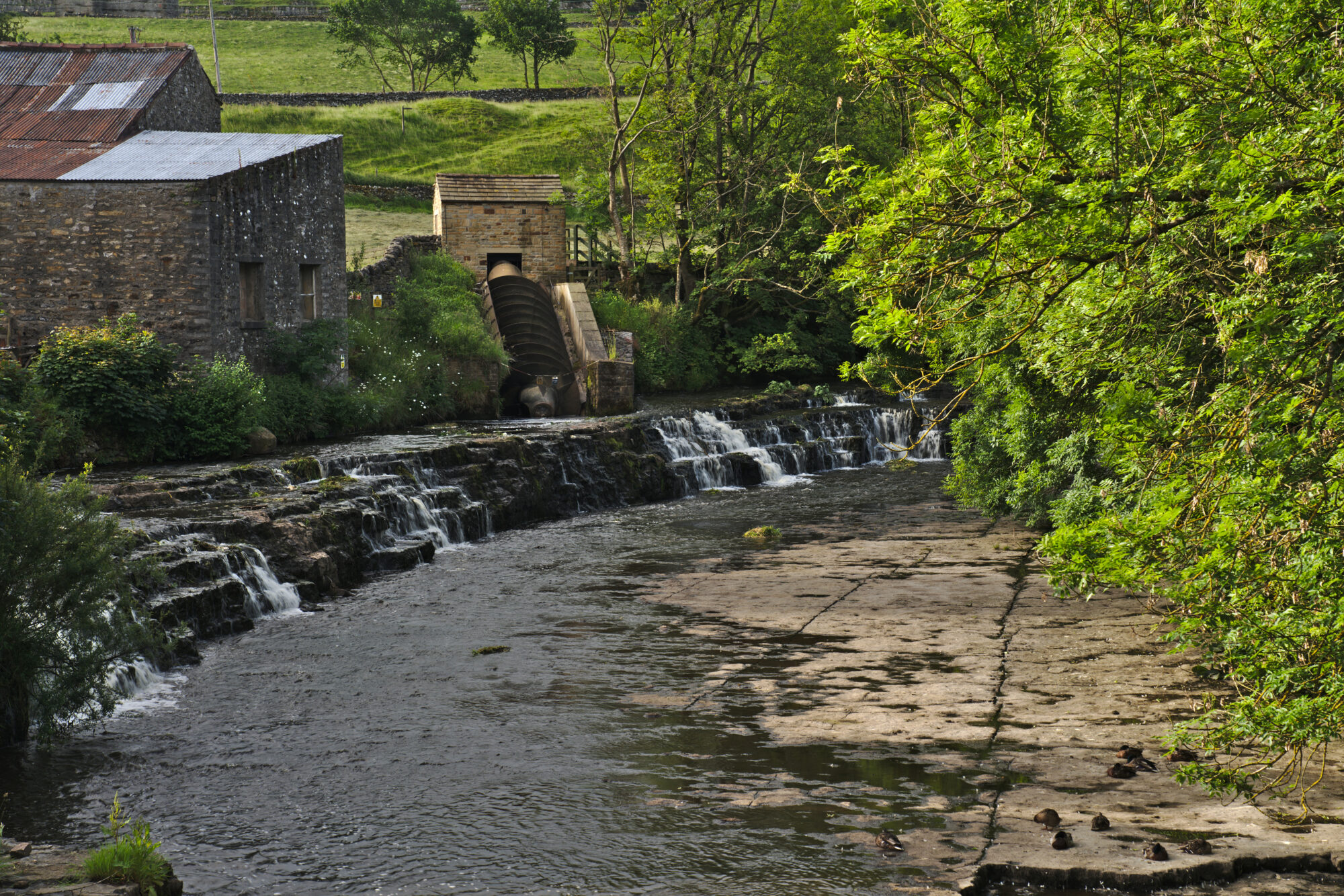 Image name archimedes screw bainbridge the 1 image from the post Bainbridge in Yorkshire.com.