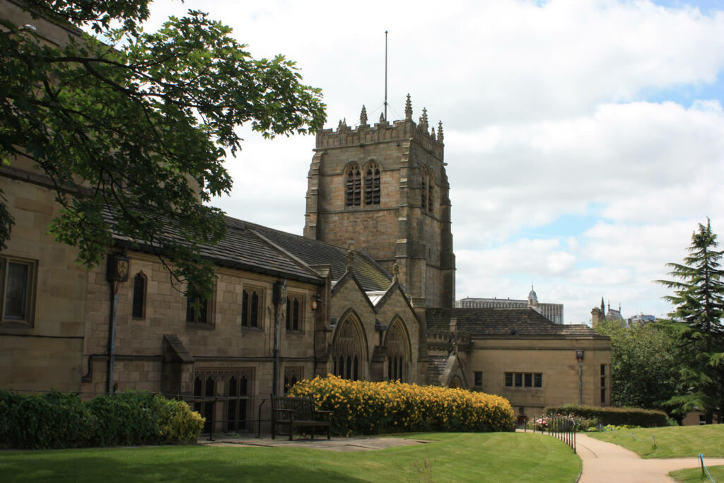 Weaving Stories Bradford 2025: How You Can Help Build a Giant Community Tapestry Post image 1 Cathedral in Bradford