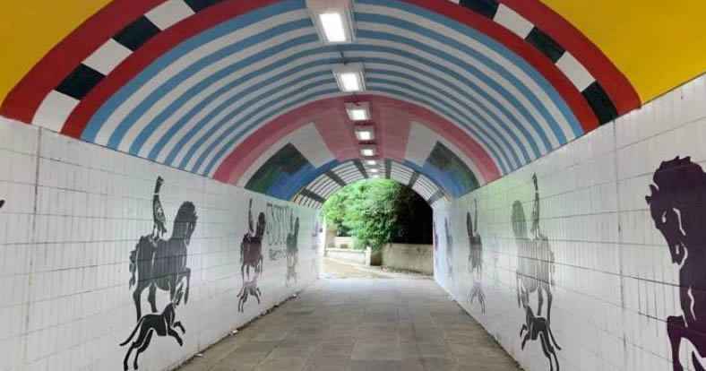Walk: A lunchtime stroll in Leeds City Centre Post image 1 Leeds underpass