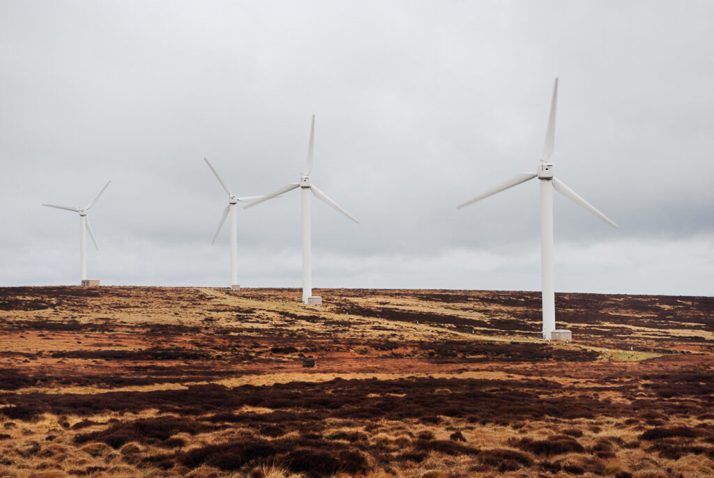 Where Happy Valley is filmed in Yorkshire - locations, venues and studios Post image 9 Image name ovenden moor wind farm the 4 image from the post Where Happy Valley is filmed in Yorkshire - locations, venues and studios in Yorkshire.com.