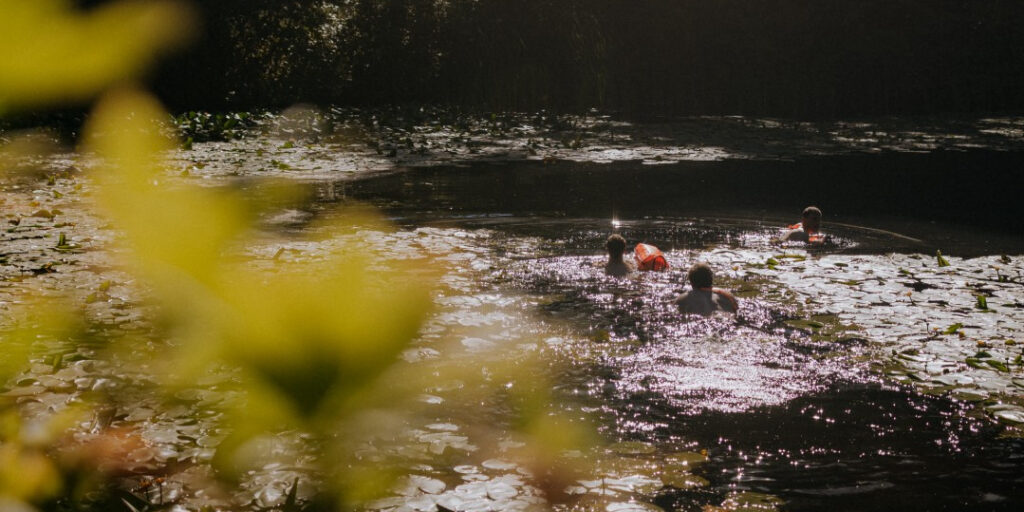 Romantic getaways in Yorkshire for Valentine's Day 2023 Post image 7 Wild swimming at Swinton Park