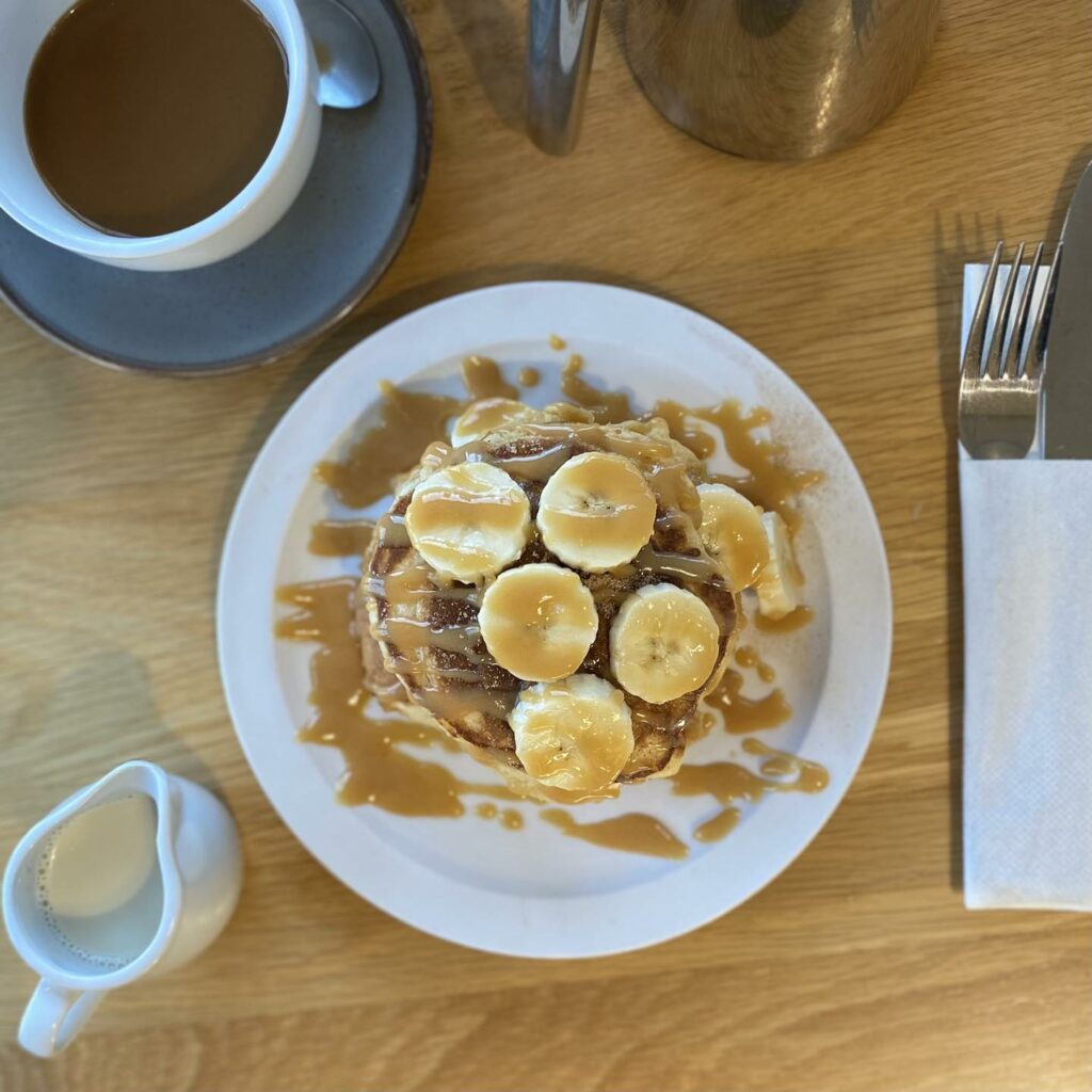 Places for pancakes in Yorkshire Post image 3 Image name american pancake stack balloon tree farm shop the 1 image from the post Places for pancakes in Yorkshire in Yorkshire.com.