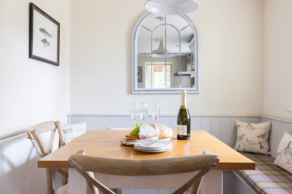 Garden Cottage Accommodation image 11 Image name garden cottage habton classic cottages snug dining table the 11 image from the post Garden Cottage in Yorkshire.com.