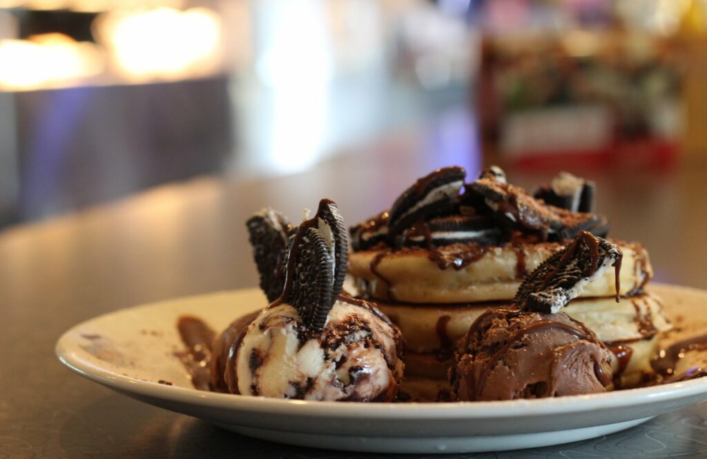 Places for pancakes in Yorkshire Post image 1 Oreo pancake stack Billy Bob's
