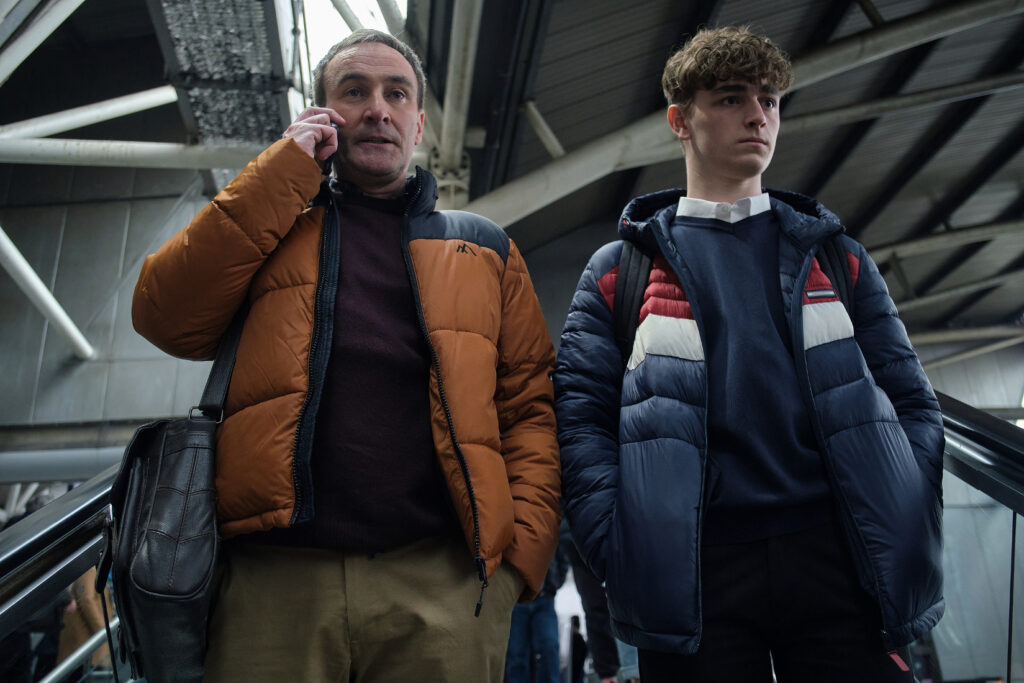 Where Happy Valley is filmed in Yorkshire - locations, venues and studios Post image 13 Image name richard and ryan happy valley 3 leeds train station yorkshire the 7 image from the post Where Happy Valley is filmed in Yorkshire - locations, venues and studios in Yorkshire.com.