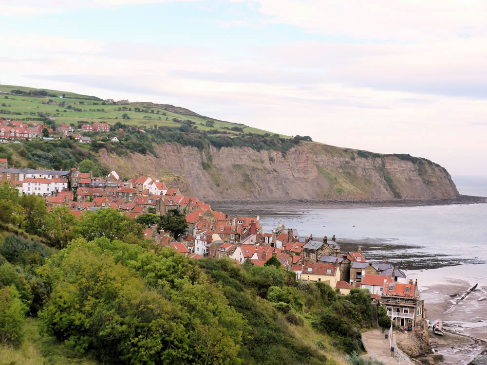 Walk: Robin Hood's Bay Post image 1 Robin Hood's Bay from Cleveland Way