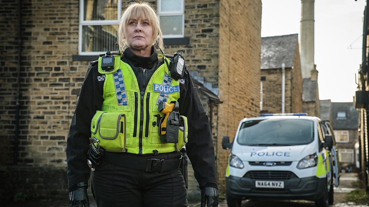 Where Happy Valley is filmed in Yorkshire - locations, venues and studios Post image 1 Image name sarah lancashire as catherine cawood in happy valley bbc one yorkshire the 1 image from the post Where Happy Valley is filmed in Yorkshire - locations, venues and studios in Yorkshire.com.