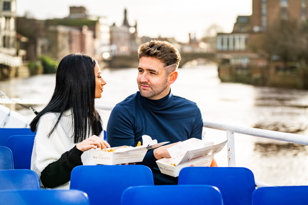 Image name York City Cruise Fish and Chips 6 January 2023 milnerCreative 34 1 the 6 image from the post City Cruises York - Pricing, Times, Visitor Info in Yorkshire.com.