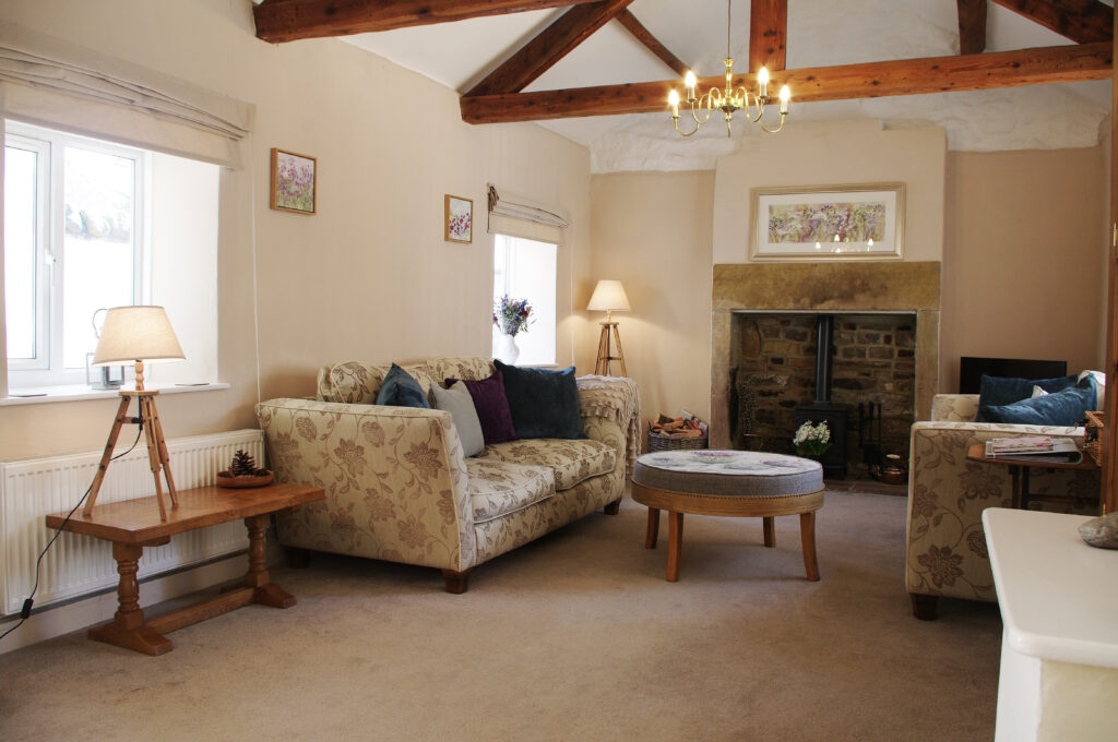 Country Hideaways Accommodation image 4 Image name forgecottagetabsloungee the 4 image from the post Country Hideaways in Yorkshire.com.