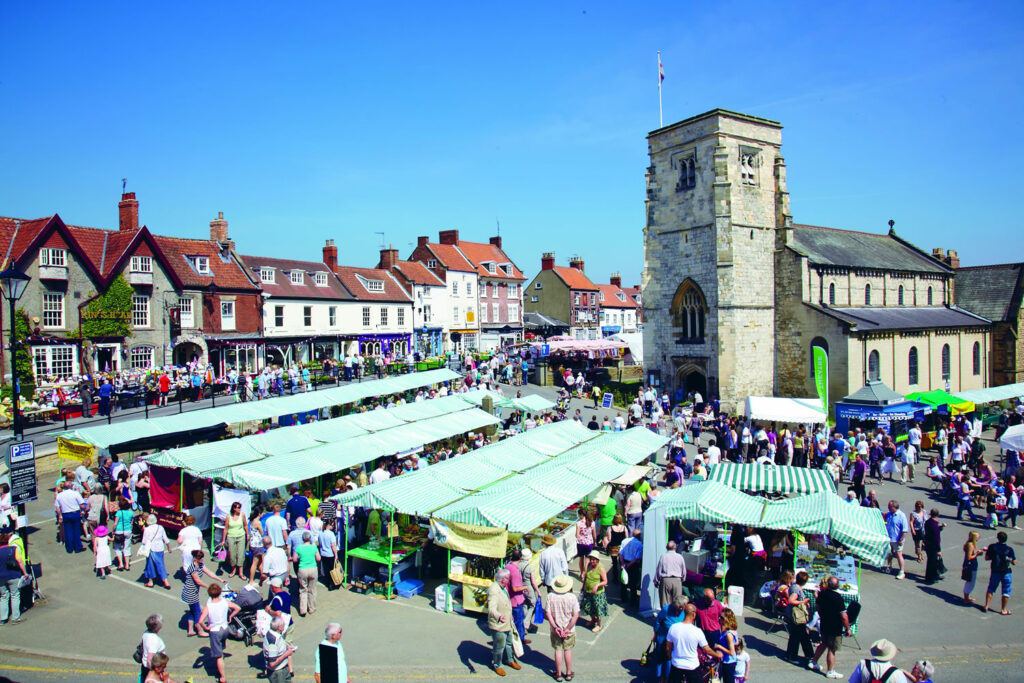 Ryedale Market Towns Trail: Part 3 Malton to Rillington Post image 1 Malton square market