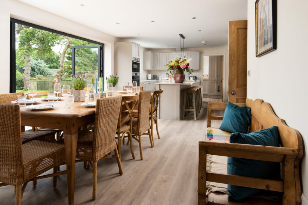 Crabtree & Crabtree Entity image 13 Image name dining room open french doors crabtree and crabtree the 13 image from the post Crabtree & Crabtree in Yorkshire.com.