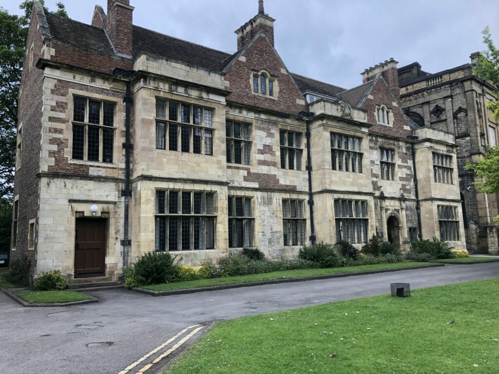 Lodgings fit for a King: TV Historian, Dr Emma Wells, explores King's Manor, York Post image 2 Image name kings manor york dr emma wells 2 the 2 image from the post Lodgings fit for a King: TV Historian, Dr Emma Wells, explores King's Manor, York in Yorkshire.com.