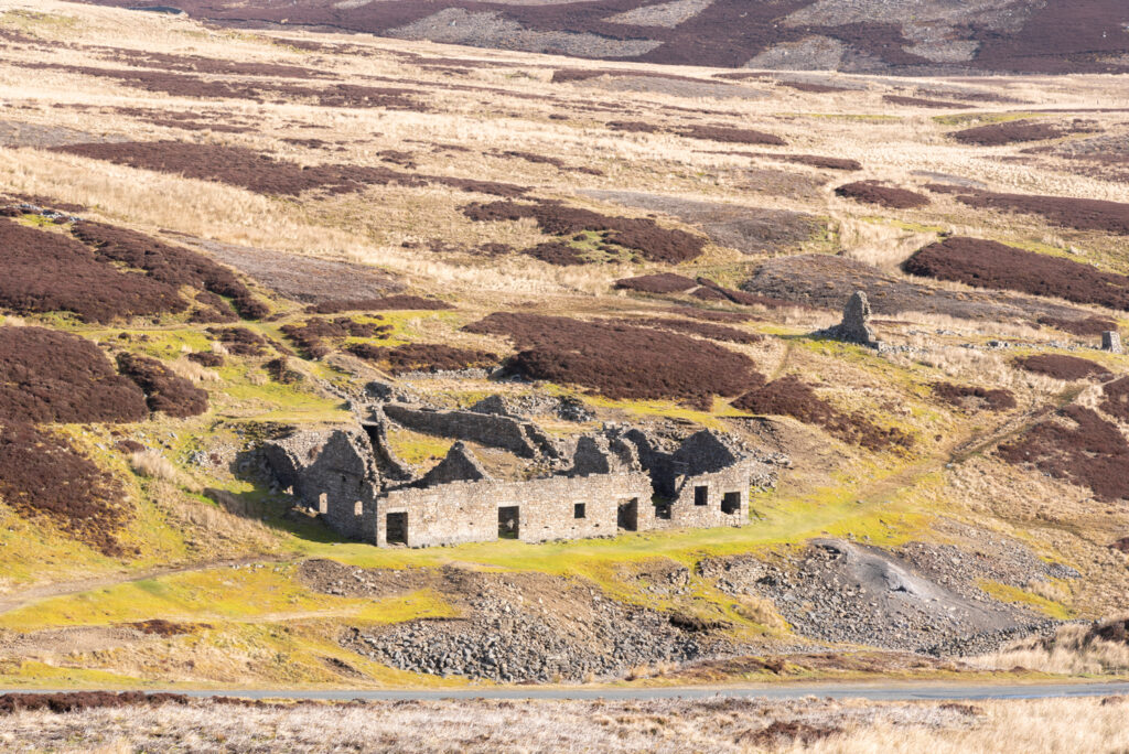 Image name smelt mill ruins reeth swaledale yorkshire the 1 image from the post Walk: Lead Mines of Swaledale in Yorkshire.com.