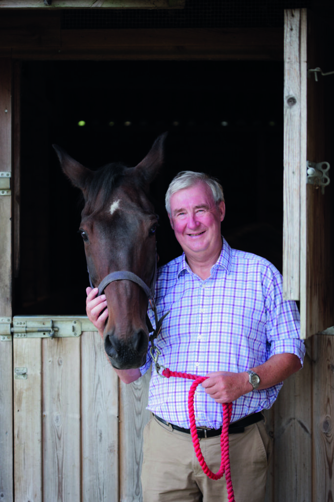 Book Giveaway: "The Tales and Tails of a Yorkshire Vet" by Peter Wright Page image 2 Image name 6 Peter with Dylan his neighbours horse ©Barry Marsden the 2 image from the post Book Giveaway: "The Tales and Tails of a Yorkshire Vet" by Peter Wright in Yorkshire.com.