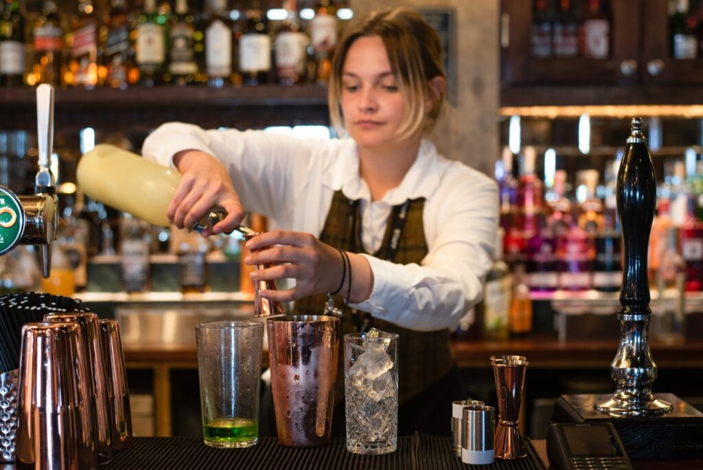 Best Place to Work recognition for The Inn Collection Group Press Release image 3 Image name Cocktail Pouring the 3 image from the post Best Place to Work recognition for The Inn Collection Group in Yorkshire.com.
