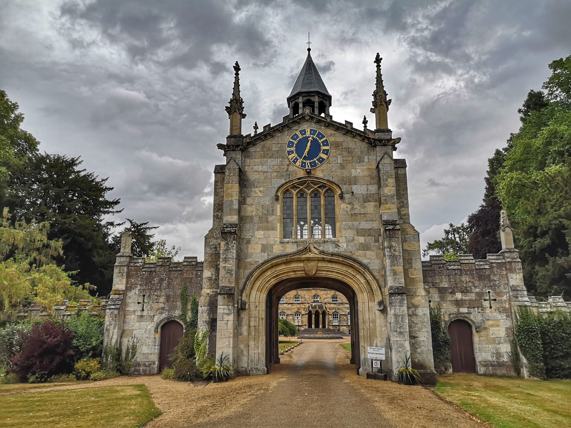 Image name bishopthorpe palace gatehouse the 27 image from the post TV Historian, Dr Emma Wells, on the queenly connections at Bishopthorpe Palace in York in Yorkshire.com.