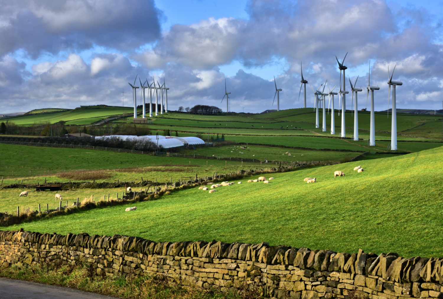 Image name royd moor windfarm yorkshire the 3 image from the post Walk: Scout Dike, Royd Moor and Ingbirchworth Reservoirs in Yorkshire.com.