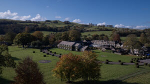 Image name The Devonshire Arms Hotel Spa ariel view summer view autumn view Yorkshire Dales Bolton Abbey Wedding venue countryside 2 1 the 5 image from the post The Devonshire Group in Yorkshire.com.