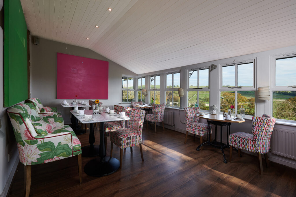 The Fell Restaurant Visitor Attraction image 2 Image name The Devonshire Fell Yorkshire Dales Dining Room Conservatory JR 2 1 the 2 image from the post The Fell Restaurant in Yorkshire.com.