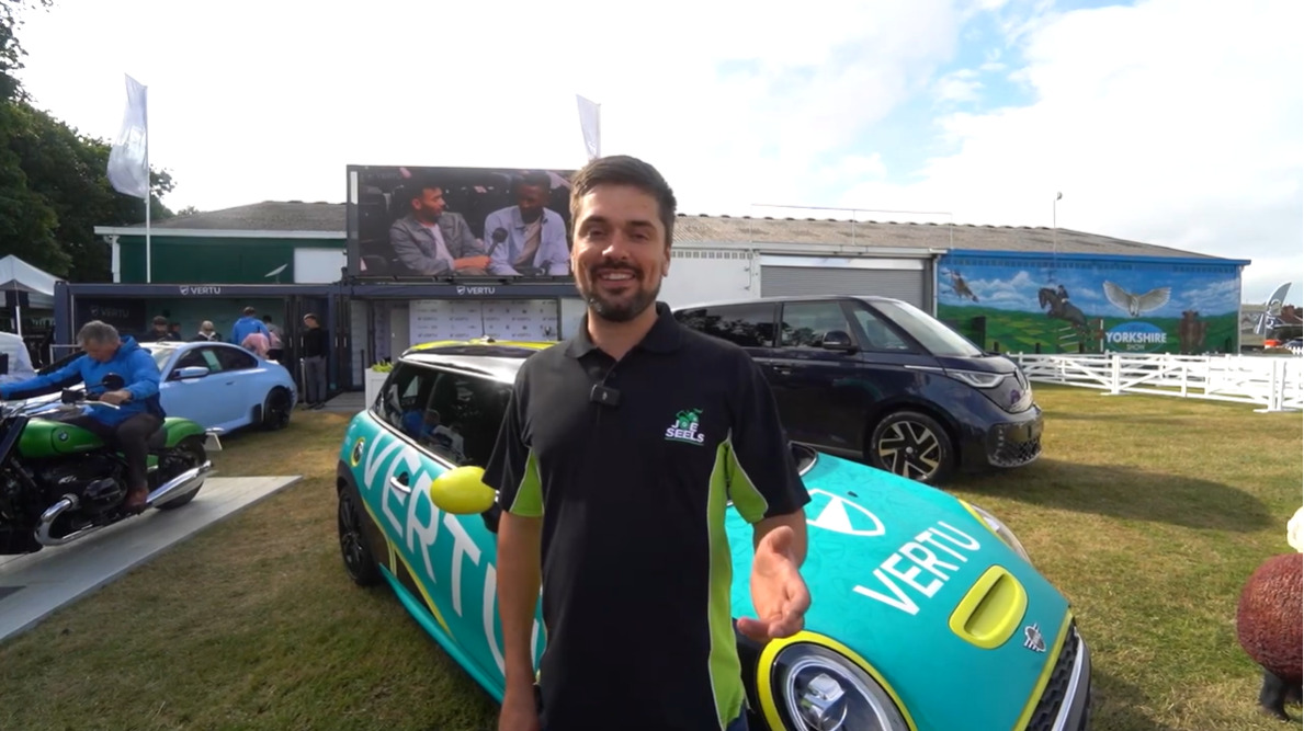 Image name joe seels at great yorkshire show 2023 the 2 image from the post Yorkshire Farmer and TikTok star, Joe Seels, reports from the Great Yorkshire Show 2023 in Yorkshire.com.
