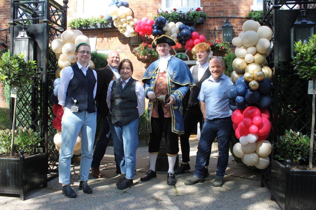 Image name Cryer and team the 2 image from the post THE INN COLLECTION GROUP PRESS RELEASE - New look for The Knaresborough Inn anything but Dower in Yorkshire.com.
