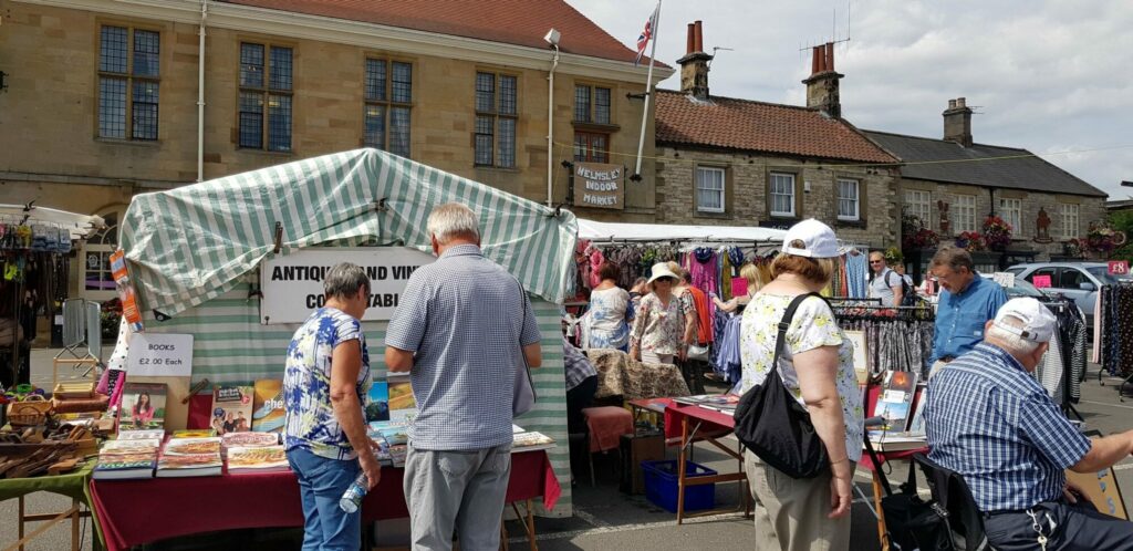 Visit Helmsley Markets Post image 1 Image name Helmsley market day the 1 image from the post Visit Helmsley Markets in Yorkshire.com.