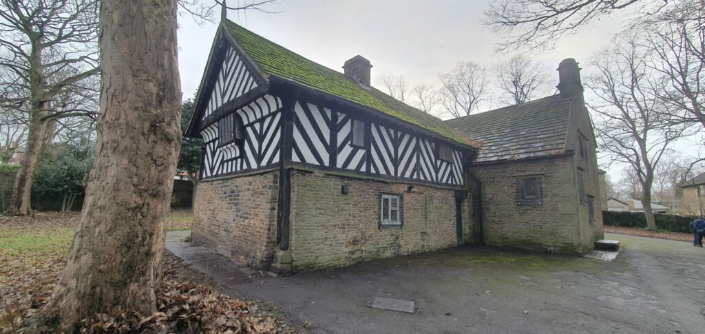 Image name bishops house sheffield timber corner yorkshire the 2 image from the post Monochrome mysteries of Bishop's House with Dr Emma Wells in Yorkshire.com.