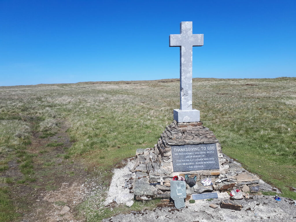 Walk: Buckden Pike Post image 1 Image name buckden pike polish memorial yorkshire dales the 1 image from the post Walk: Buckden Pike in Yorkshire.com.