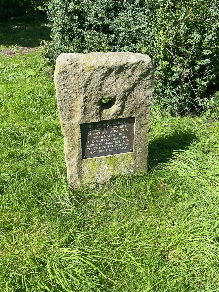 Image name memorial stone thornton steward st oswalds wensleydale yorkshire the 2 image from the post Explore the oldest church in Wensleydale with Dr Emma Wells in Yorkshire.com.