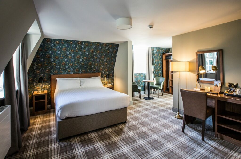 THE INN COLLECTION GROUP PRESS RELEASE - Olympic champion Jack dives "inn" to mark Ripon re-opening Press Release image 6 Image name The Ripon Inn. new look room the 6 image from the post THE INN COLLECTION GROUP PRESS RELEASE - Olympic champion Jack dives "inn" to mark Ripon re-opening in Yorkshire.com.