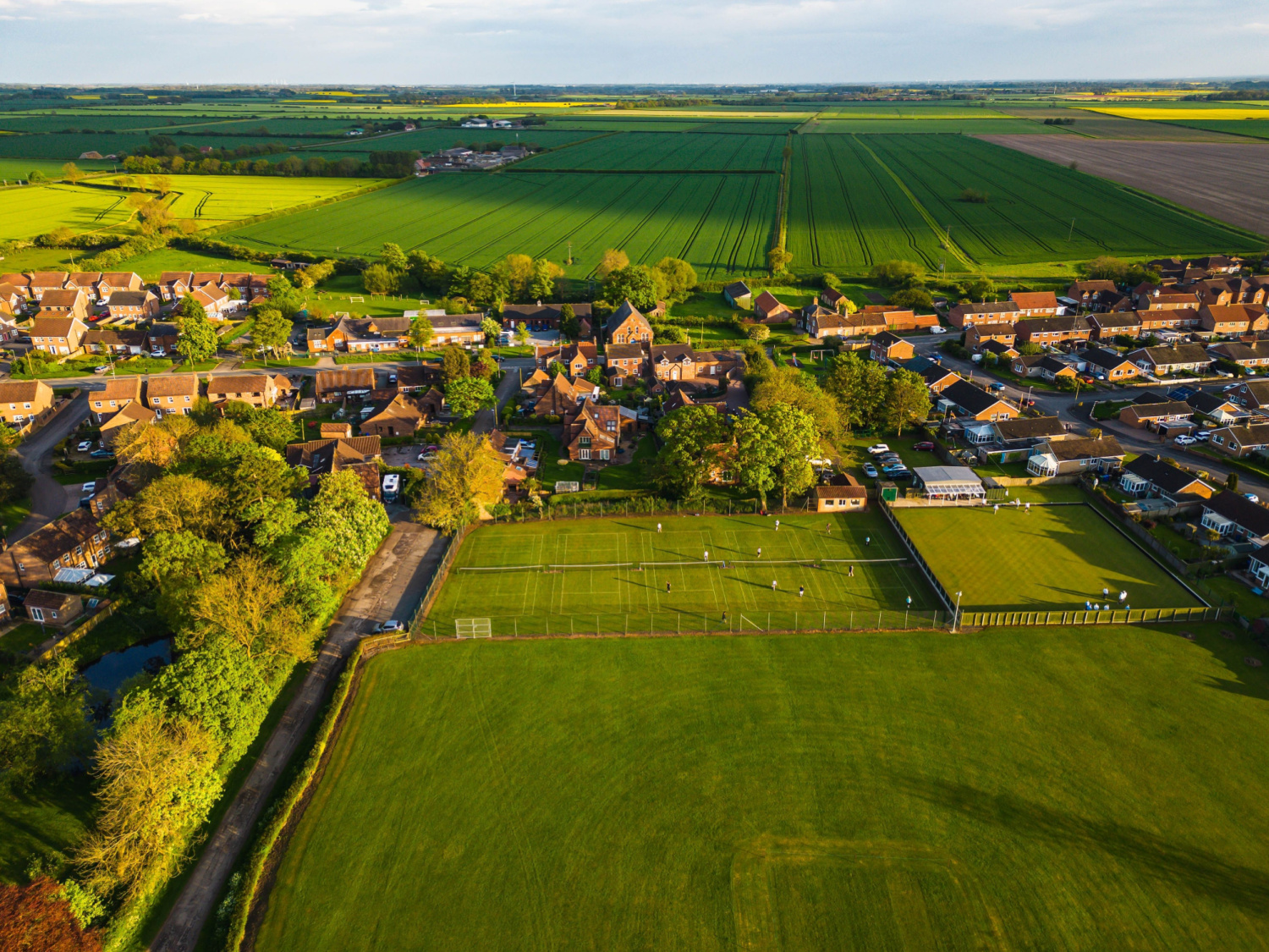 Image name beeford aerial shot east yorkshire the 2 image from the post Beeford in Yorkshire.com.